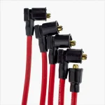 وایر شمع تقویتی نیسان کاربرات تمام سیلیکون دو سر برنجی